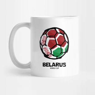 Belarus Football Country Flag Mug